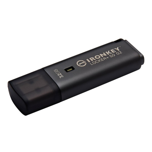 Фото - Флеш USB Kingston 32GB USB 3.2 Type-A Gen1 IronKey Locker+ 50 G2 (IKLP50G2/32GB)